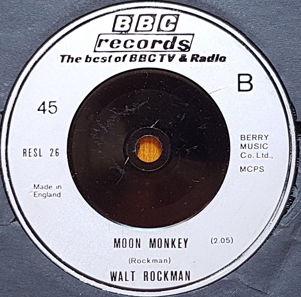 RESL 26 Z-Shed Walt Rockman from the BBC records and Tapes library Label